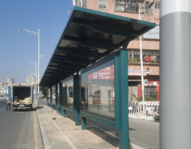 深圳龍華公交候車(chē)亭工程
